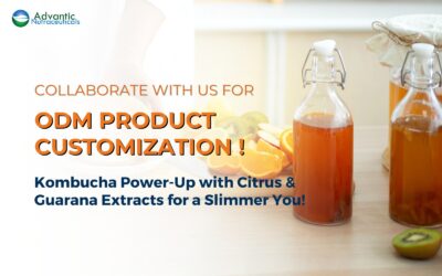 ODM Your Products : Kombucha Power-Up with Citrus & Guarana Extracts for a Slimmer You!