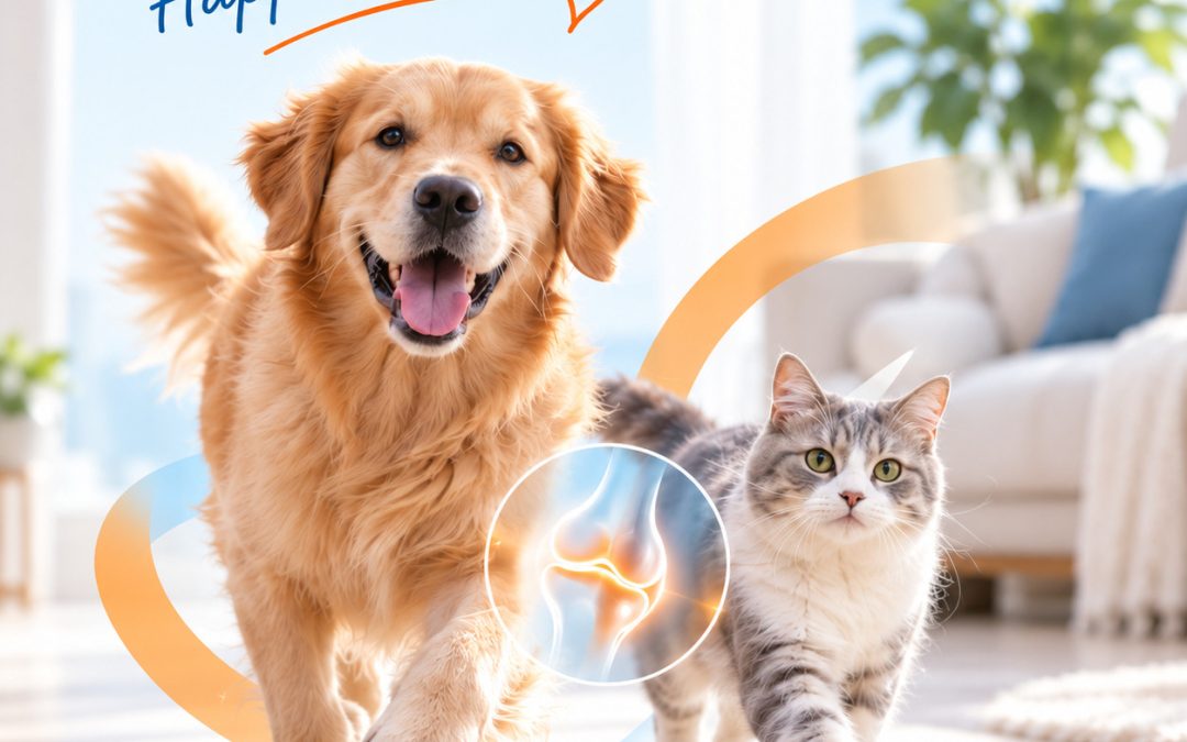 When to Worry About Your Dog & Cat’s Stiff Joints (And When It’s Just Aging) 狗狗猫猫关节僵硬, 何时该担心? 何时只是自然老化?
